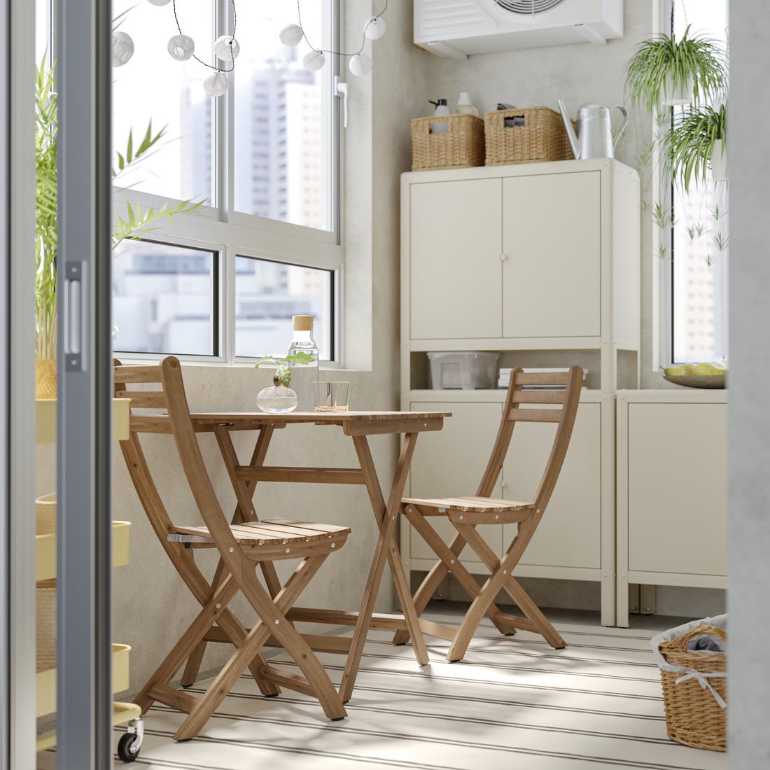 ASKHOLMEN, silla plegable de exterior. 2 de 6 abrir diálogo