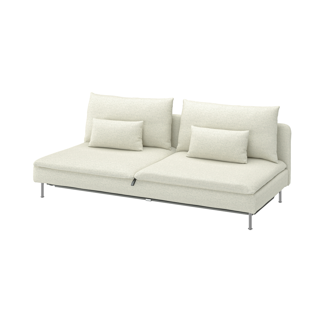 SÖDERHAMN, cover for 3-seat sofa-bed section. 2 of 2 open dialog