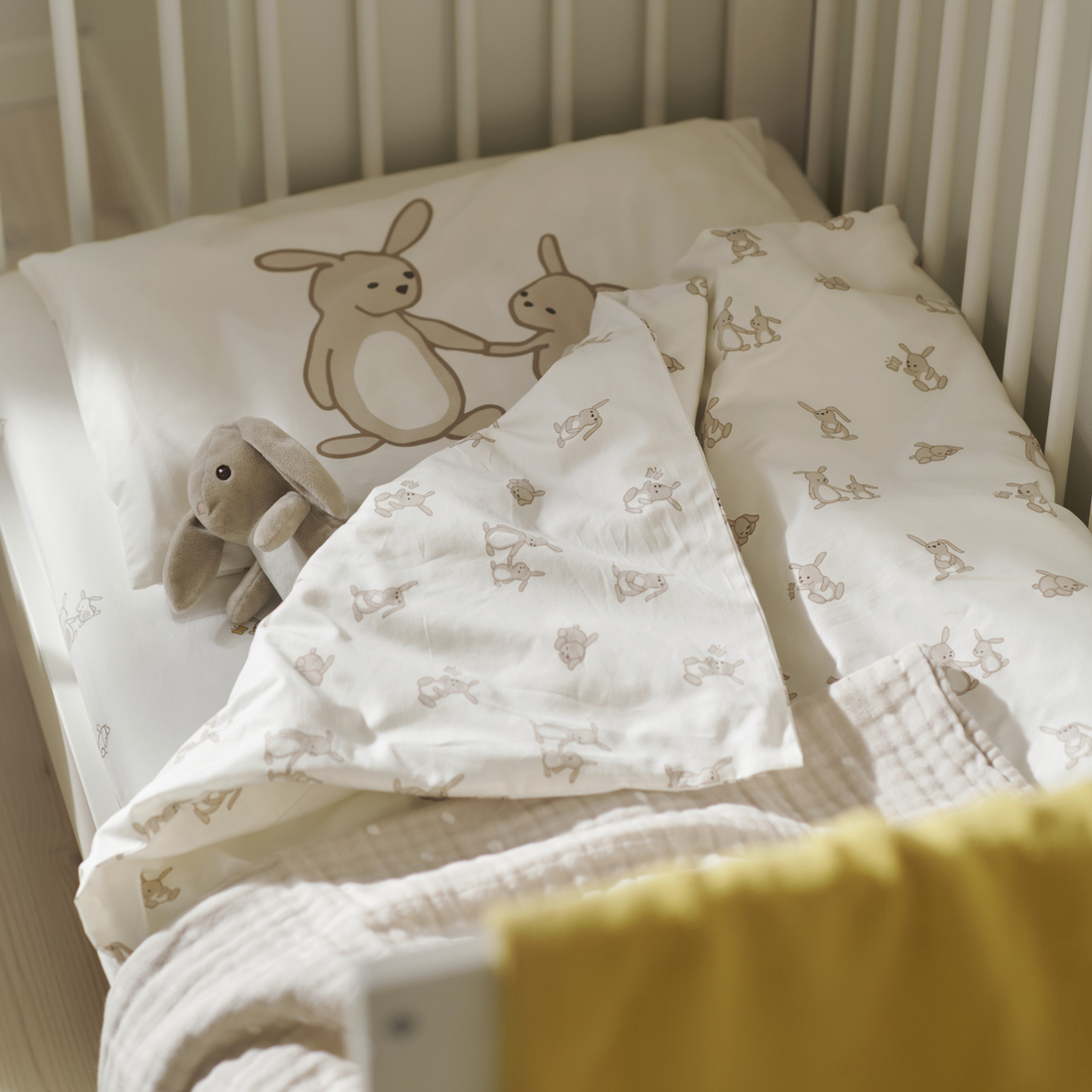LEN, crib fitted sheet. 4 of 4 open dialog