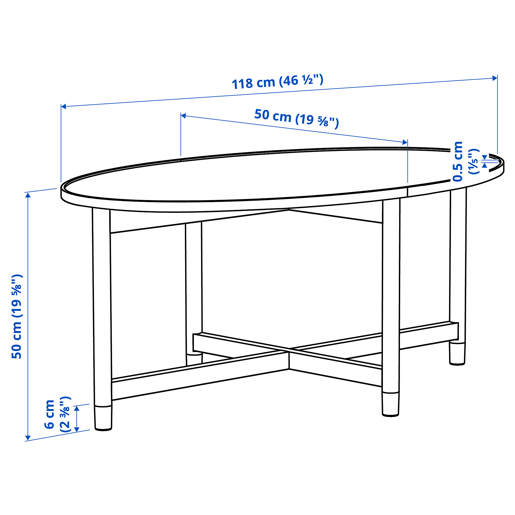 VALNÄS, mesa de centro. 6 de 6 abrir diálogo