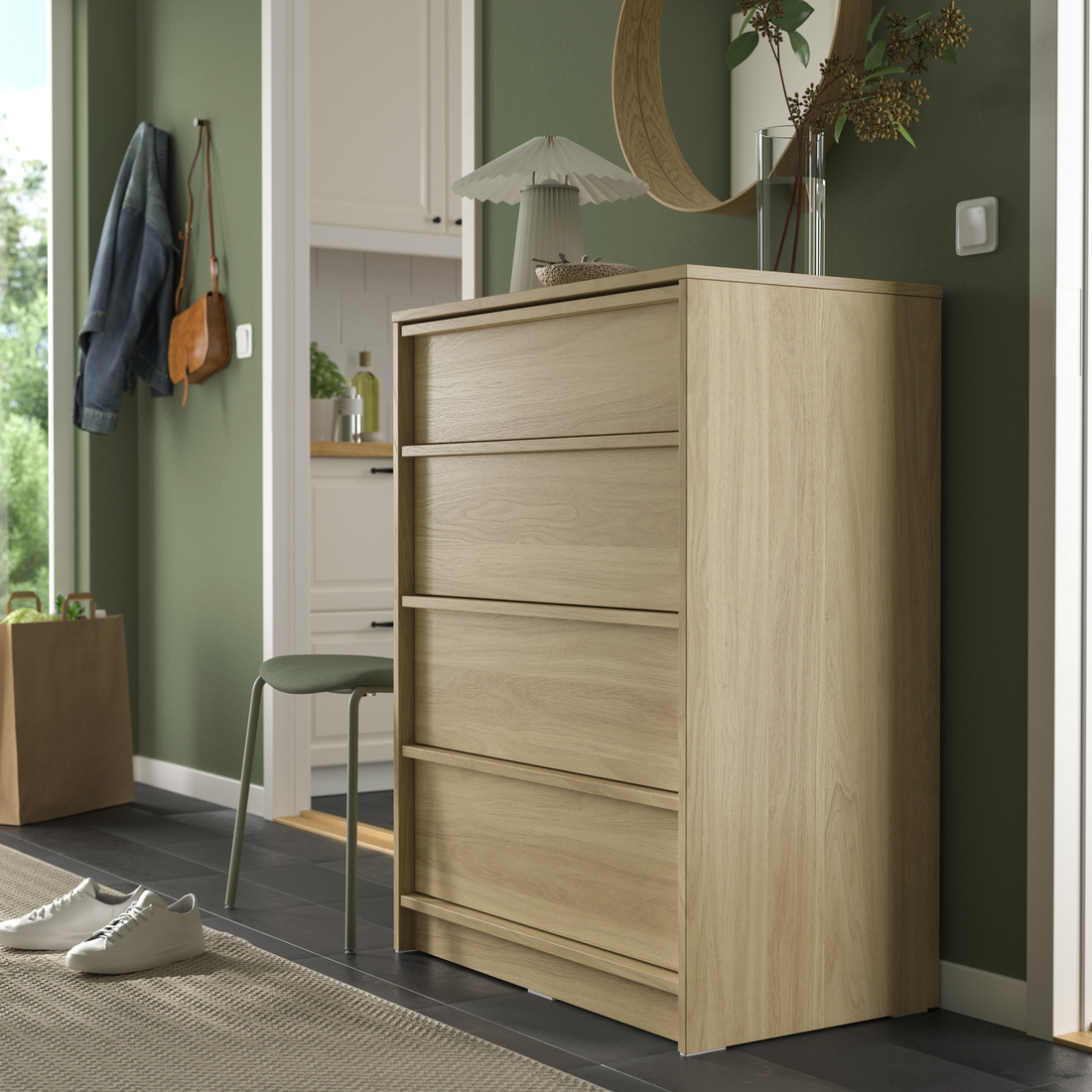 ANKARUDDEN, 4-drawer dresser. 2 of 7 open dialog