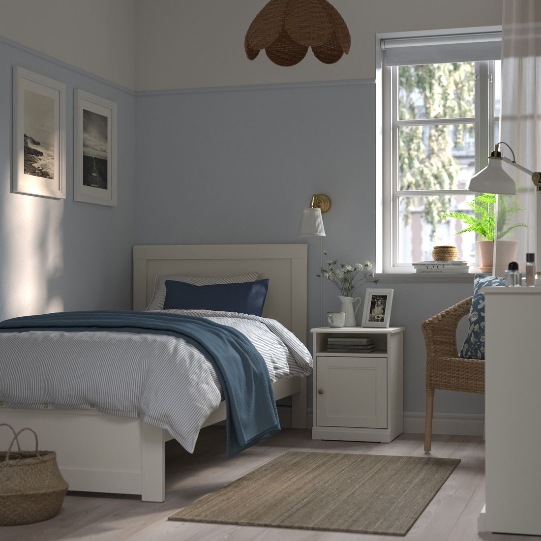 FÅGELFJÄLLET, bed frame. 4 of 5 open dialog