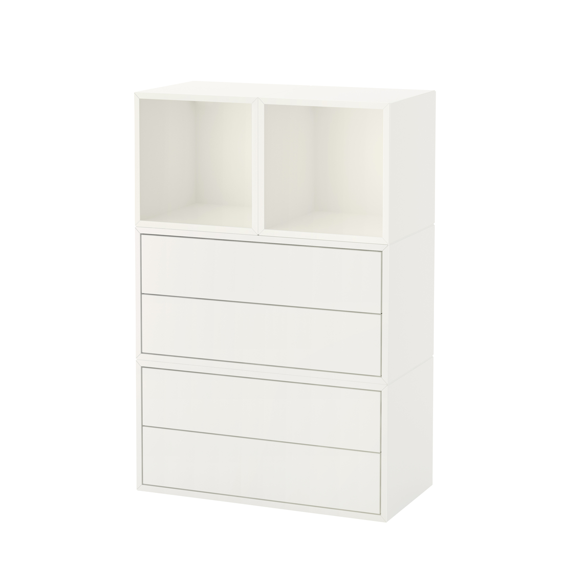 EKET, wall mounted cabinet with drawers. 3 of 3 open dialog