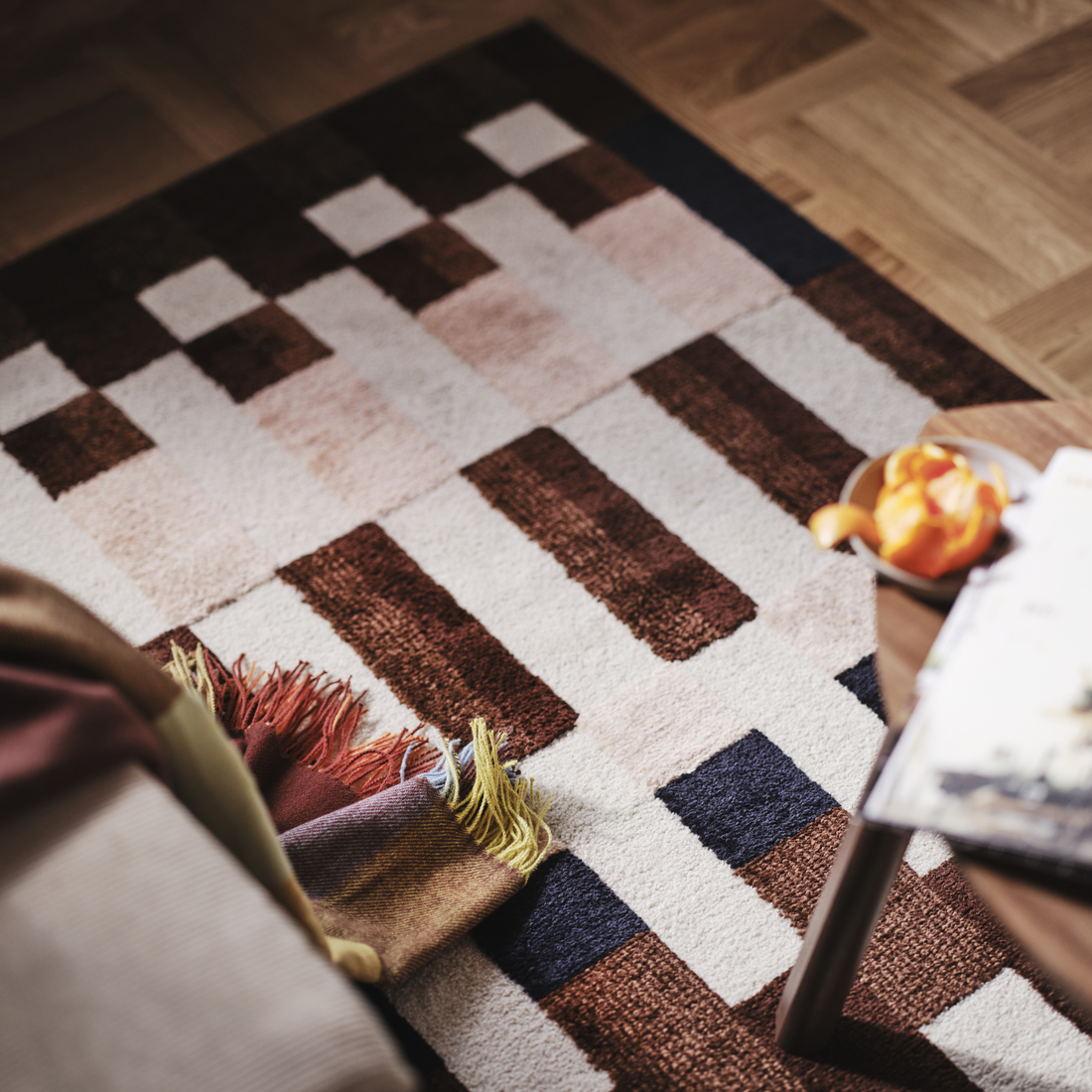 MARKBLÅMME, rug, low pile. 3 of 4 open dialog