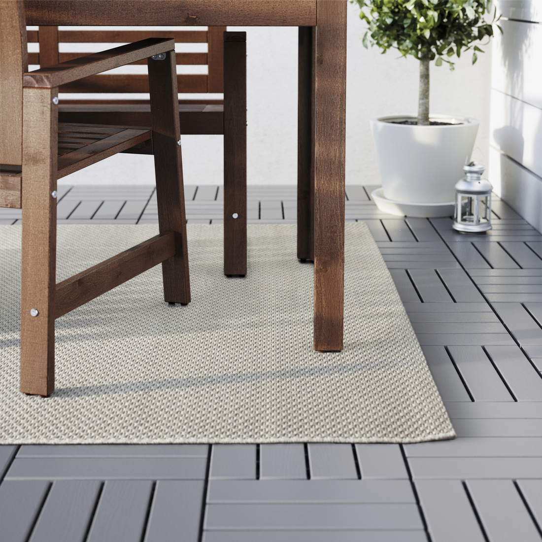 MORUM, rug flatwoven, indoor/outdoor. 2 of 6 open dialog