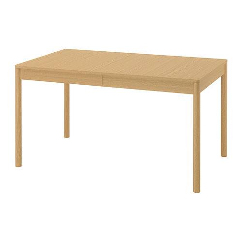 TONSTAD/KRYLBO, extendable table and 4 chairs, Oak veneer