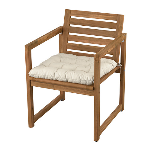 Select colour variation: Light brown stained / Kuddarna light grey-beige