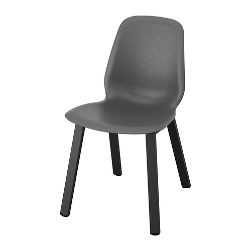 Selecciona variación de color: SKÅLSTA plástico negro grisáceo