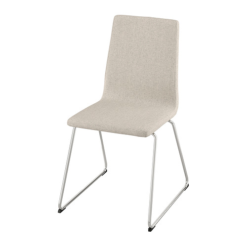 Selecciona variación de color: Lillånäs Cromado / Gunnared beige