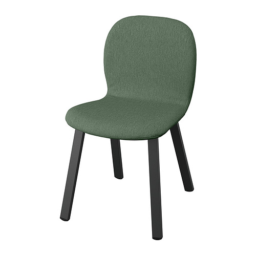 Selecciona variación de color: SKÅLSTA Knäbäck verde grisáceo / negro grisáceo