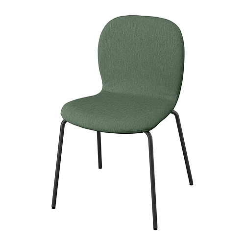 Selecciona variación de color: SKÅLSTA Knäbäck verde grisáceo / negro grisáceo