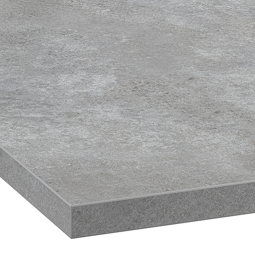 Select colour variation: Light grey concrete effect / laminate