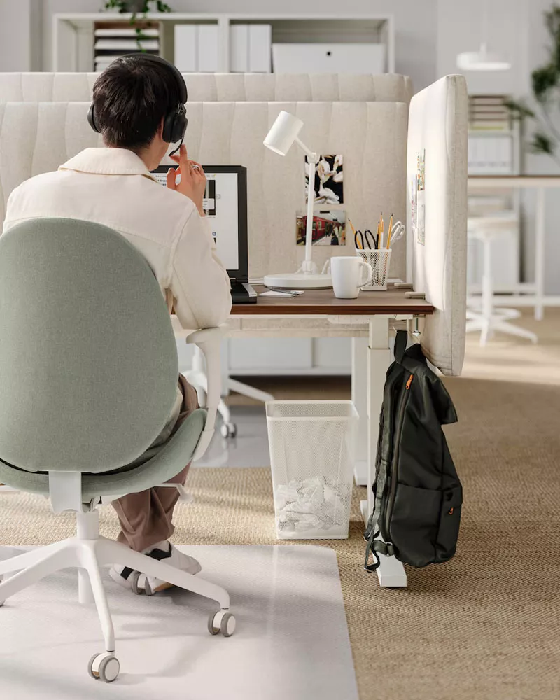 IKEA A small office design that creates a sense of calm