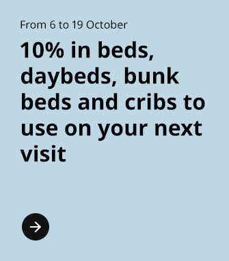 10% in beds