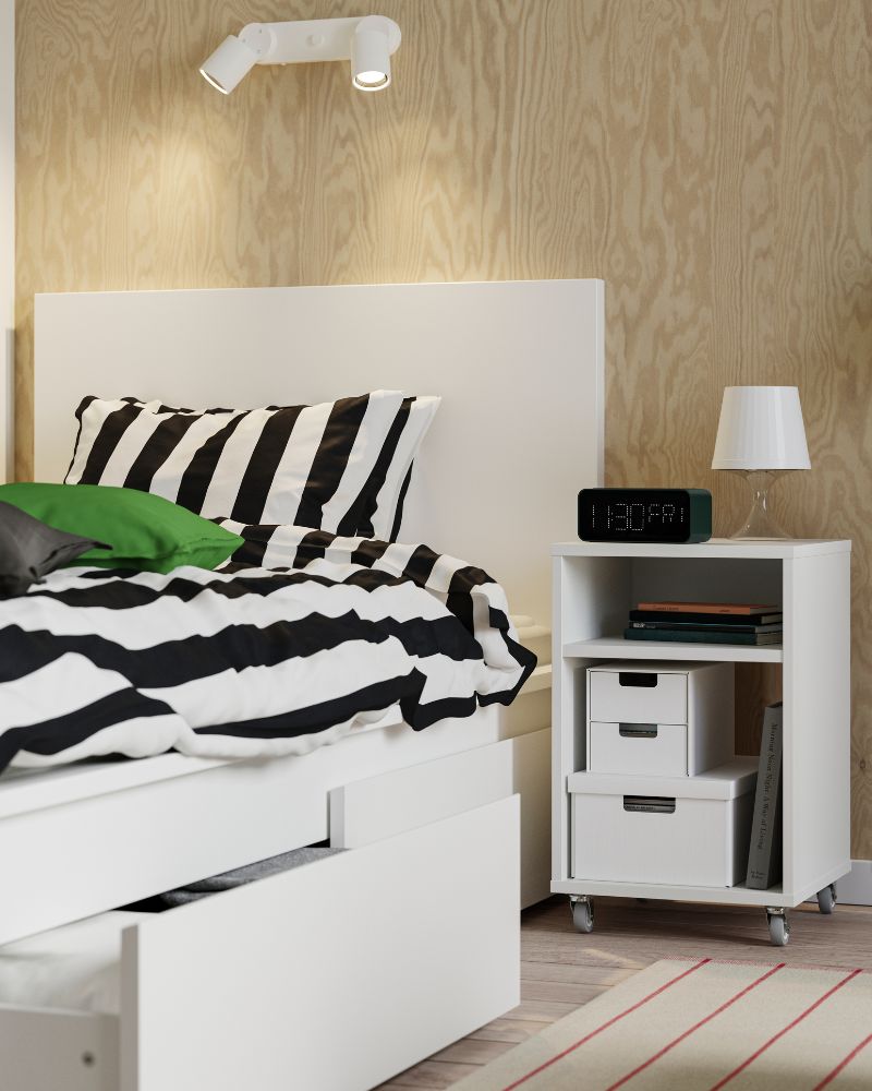 Wall lamp double, hardwired