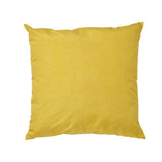 Un cojín de franjas verdes