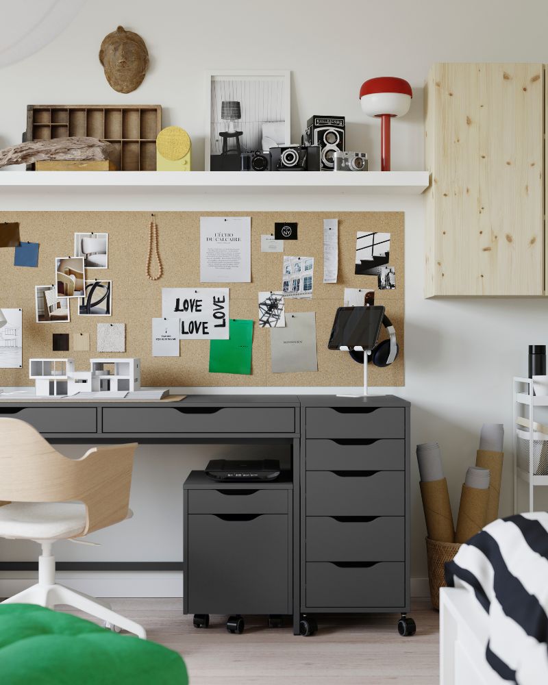 ALEX Cajonera con ruedas