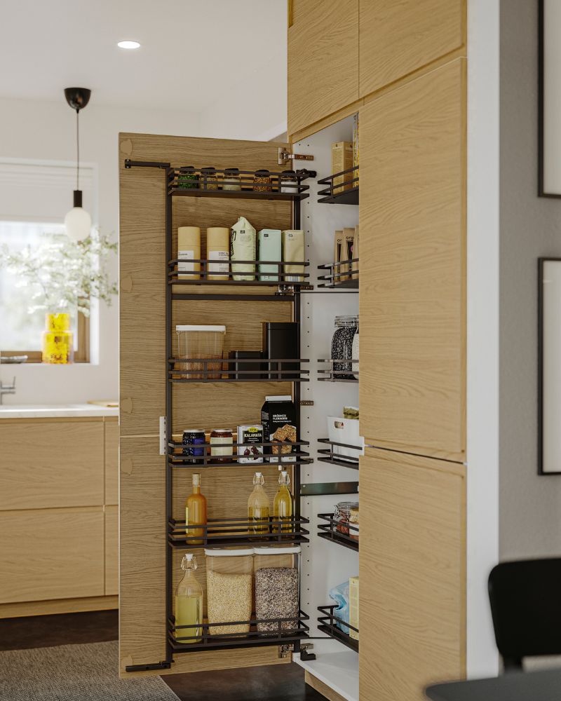 A functional kitchen adapted to any space