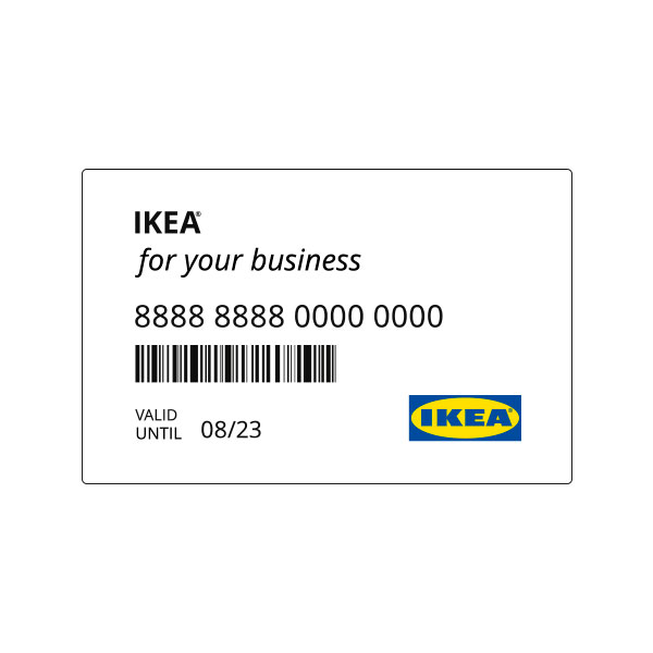 IKEA for your business card