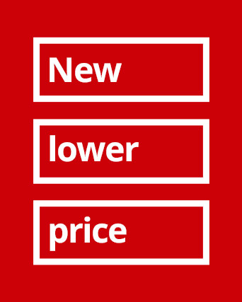 New lower price