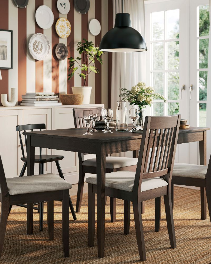 Comedor de cuatro sillas