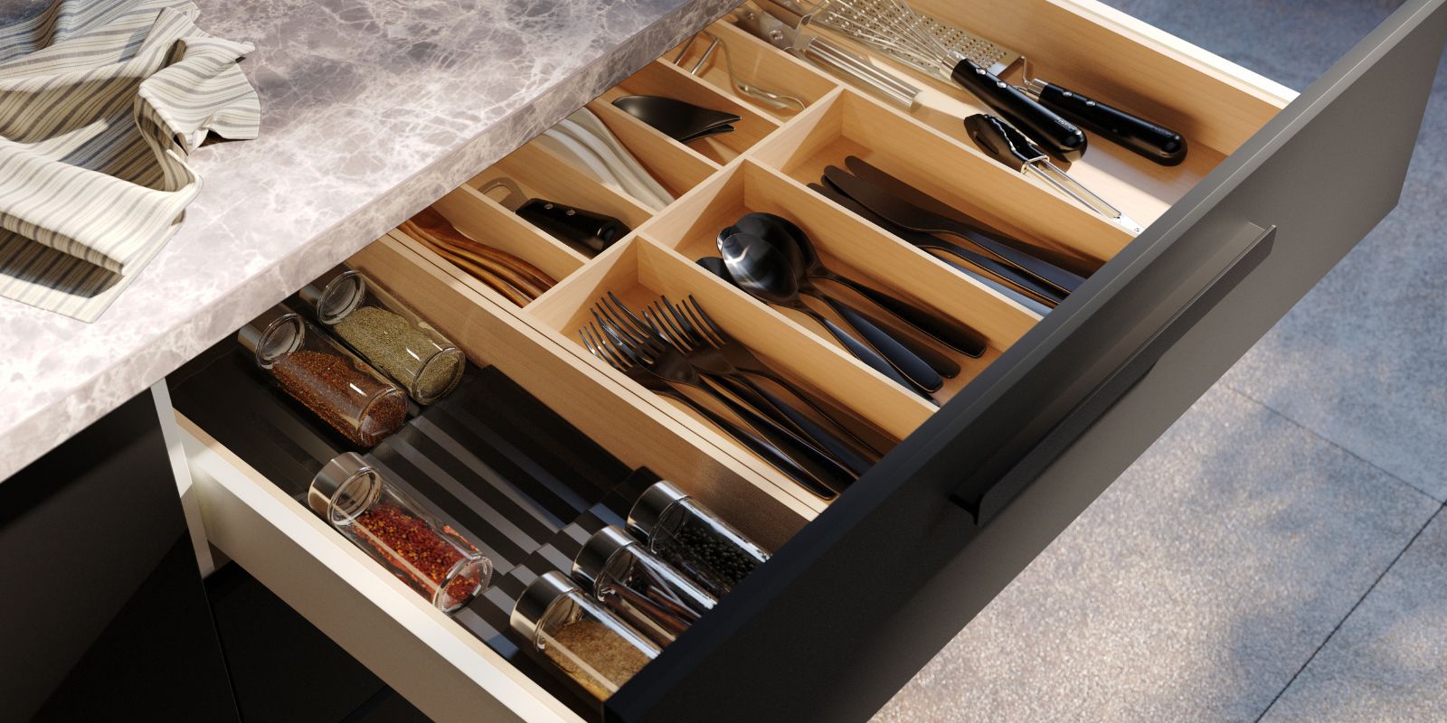 UPPDATERA Utensil tray