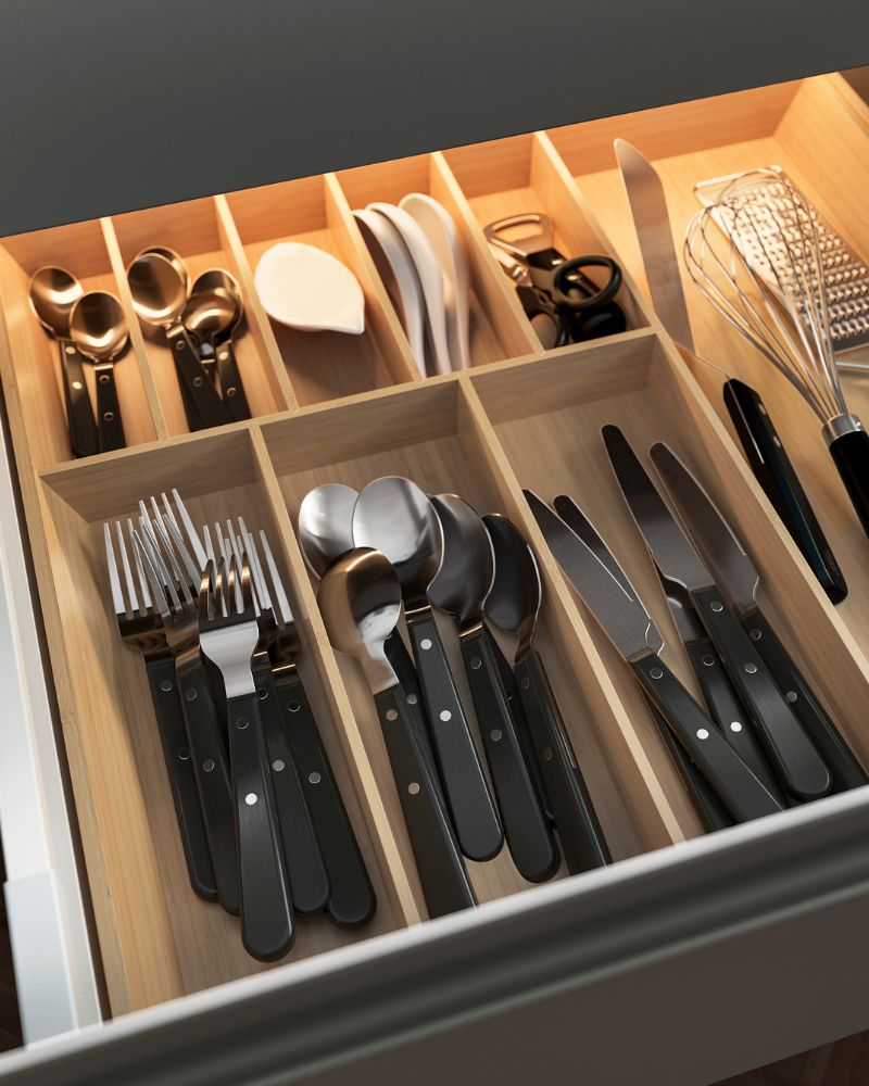 UPPDATERA Flatware tray