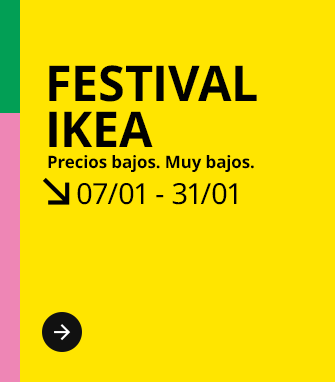 Festival IKEA. Precios bajos. Muy bajos. 07/01 - 31/01