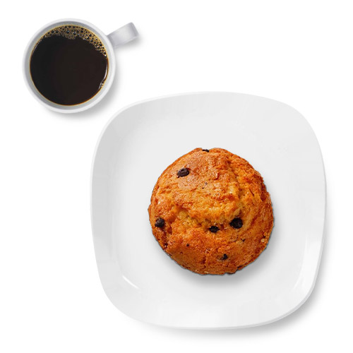 Muffin + café