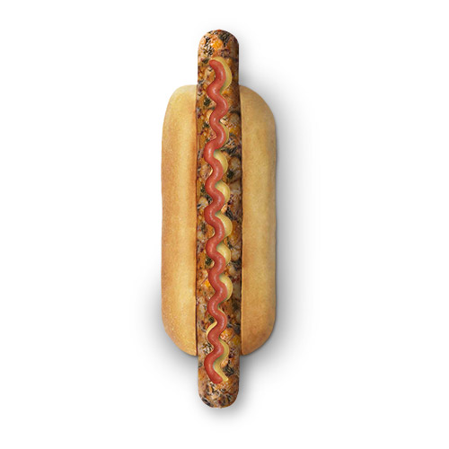 Perrito caliente vegetariano